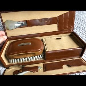 Vintage Leather 50’s/60’s Lasalle Men’s Grooming Kit